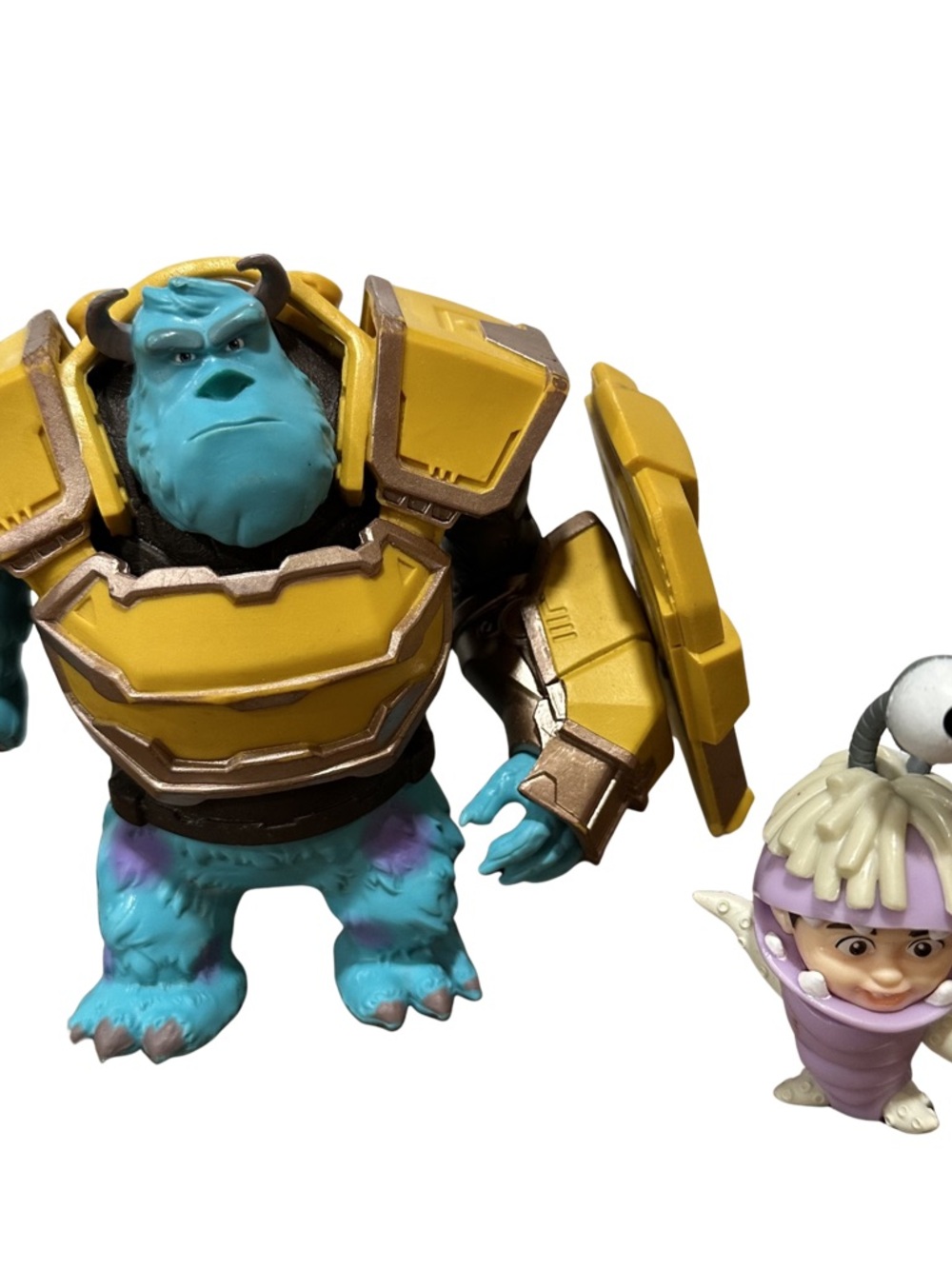 Pixar Mini Vinyl Figure Boo Monsters Inc 2.5" Jakks 2024 & Sulley Parts READ